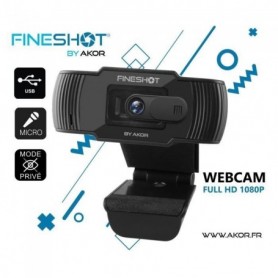 Webcam FULL HD 1080P avec mode privé - FINESHOT BY AKOR