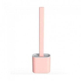 SHOP-STORY - TOILET BRUSH PINK : Brosse WC Ultra Hygiénique en Silicone