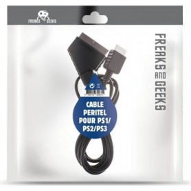 Cable Vidéo Péritel FREAKS AND GEEKS pour PS1/PS2/PS3