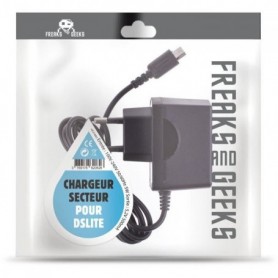 Chargeur secteur Freaks And Geeks pour New3DSXL/ New3DS/ 2DS/ 3DS/ 3DS XL/  DSi/ DSi XL/ DS Lite - Connectique et chargeur console - Achat & prix