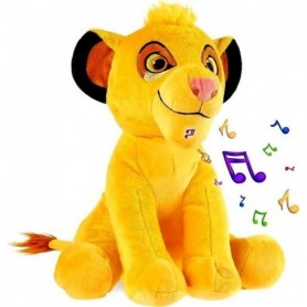 Peluche Simba Le Roi Lion qui parle 30 cm Son Sonore GUIZMAX
