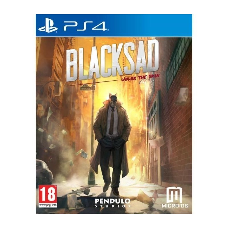 Jeu vidéo PlayStation 4 Meridiem Games Blacksad: Under the Skin, PS4