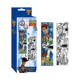 Puzzle Toy Story a colorier 24 pieces 48 x 13 cm decorer enfant GUIZMAX