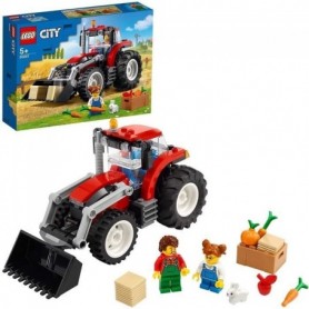 60287 City Le Tracteur, Jouet, Set de Ferme avec Figurine de Lapin pour
