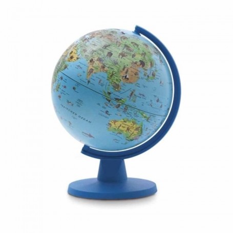Mini globe terrestre interactif Ø 16 cm - Mini Safari