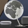 Globe terrestre lumineux Anglo Ø 25 cm - Charbon