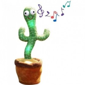 Jouet en Peluche Cactus Danse Cactus Jouet Répète Chant with 120 Songs