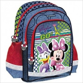 sac à dos d'école Minnie , Go !