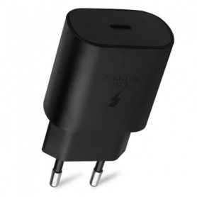 Chargeur Rapide 25W Noir USB-C Compatible avec Samsung Galaxy M13 M23