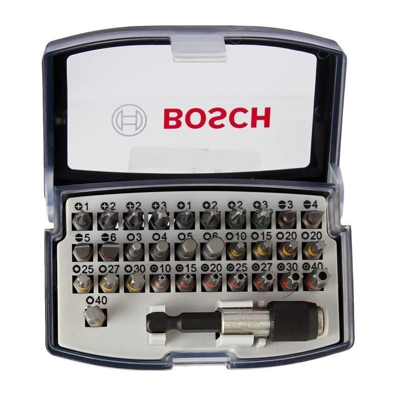 Bosch 2 607 017 319 foret Ensemble de forets 32 pièce(s)