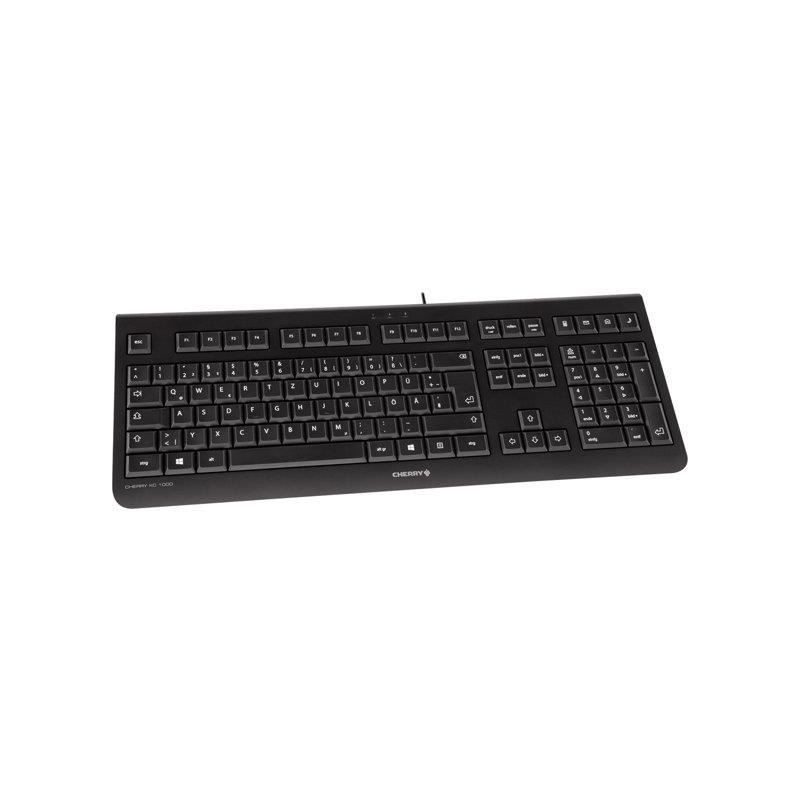 Cherry KC 1000 Clavier filaire, noir, USB, Azerty - FR