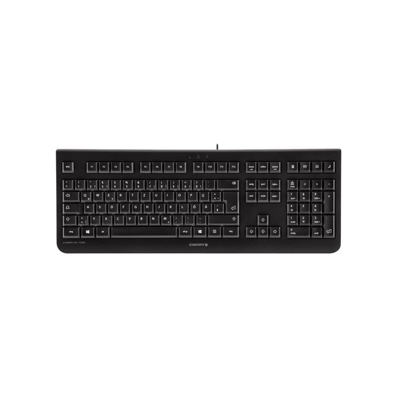 Image secondaire de Cherry KC 1000 Clavier filaire, noir, USB, Azerty - FR