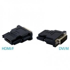 Adaptateur HDMI FEMELLE 19 pins vers DVI D MALE 24+1 Connectland