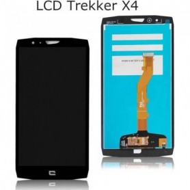 Ecran Complet Lcd Et Tactile Crosscall Trekker X4 Noir