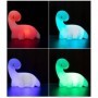 GOBRO Lampe Dinosaure LED Multicolore Blanc