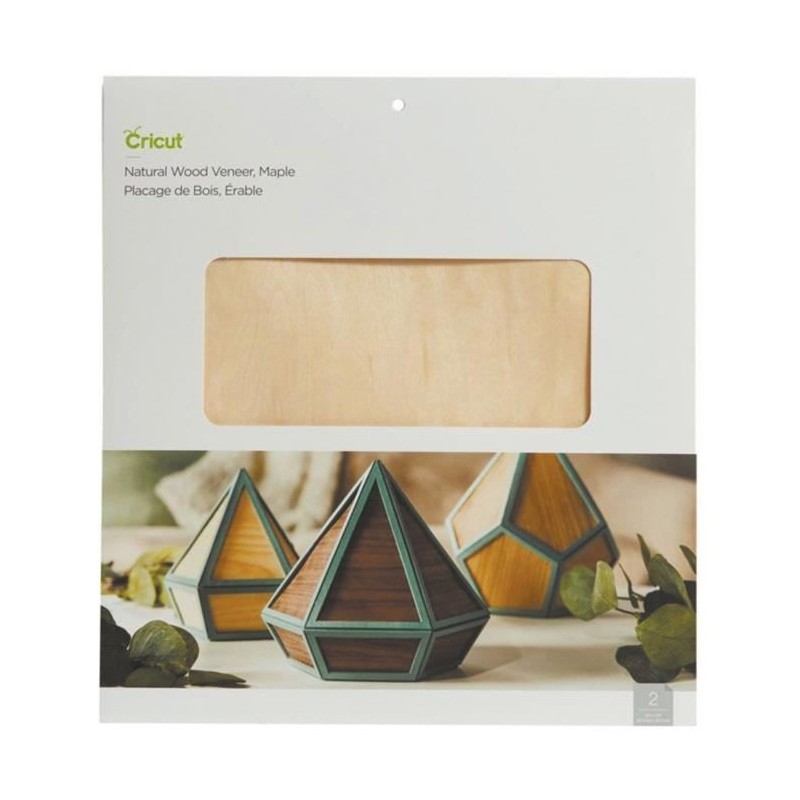 Lame de bois pour plotter de découpe Cricut Maple