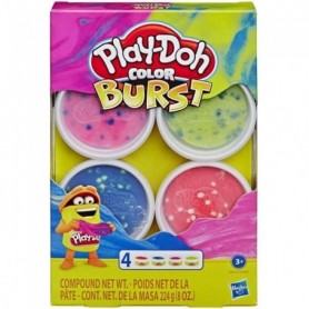 Play-Doh - 4 pots explosion de couleurs