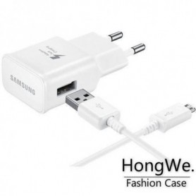 Samsung Charger Chargeur Rapide EP-TA20EWE pour Cable MicroUSB EP-DG920UWE