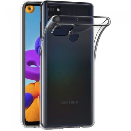 Coque Compatible Samsung Galaxy A21s, Transparente Silicone Coque pour