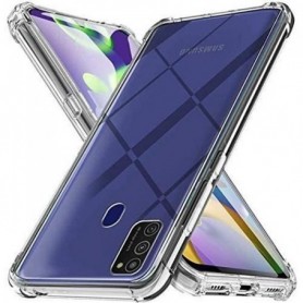 Coque de protection transparente anti-chocs pour Samsung Galaxy A21s (SM-A217F)