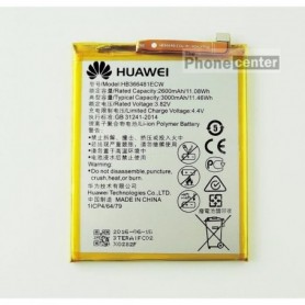 Batterie d'origine Huawei HB366481ECW pour Huawei P9, 3000mAh, Bulk