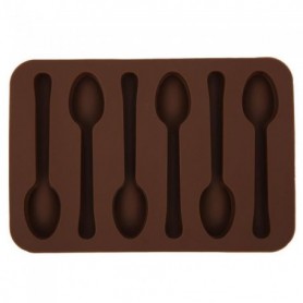 WEI Moule a gateau Gâteau chocolat moule antiadhésif cuillère forme bricolage