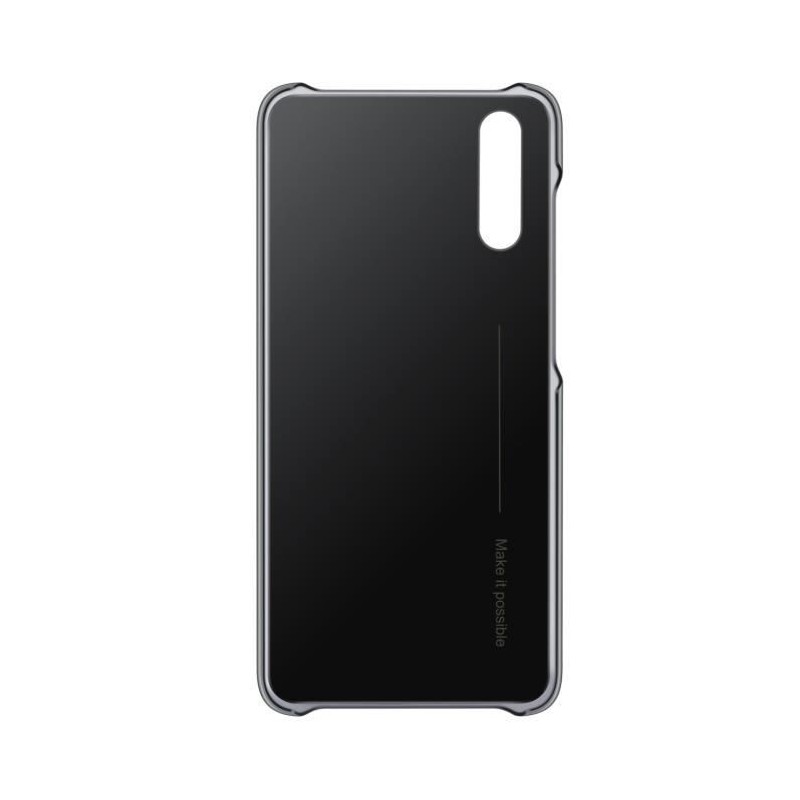 Image secondaire de HUAWEI Coque rigide noire translucide Huawei pour P20