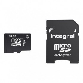 INTEGRAL Carte mémoire flash pour smartphone, tablette - Micro SD - 32