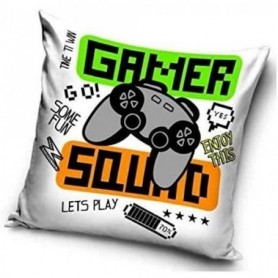 Housse de coussin Gamer's 40*40 cm Game Over PD201007