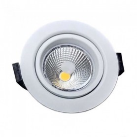 LED 10W BBC RT2012 Orientable Dimmable 220V Extraplat - Blanc du Jour