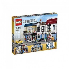 Jeu D'Assemblage LEGO S26PZ Creator 31026: Bike Shop and Caf