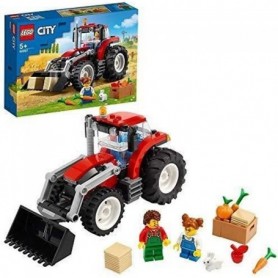 LEGO City 60287 Le tracteur Jouet, jeux de la ferme avec les figurines