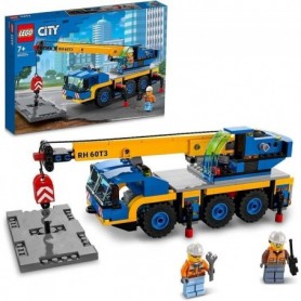LEGO 60324 City Great Vehicles La Grue Mobile Set de Vehicules de Construction
