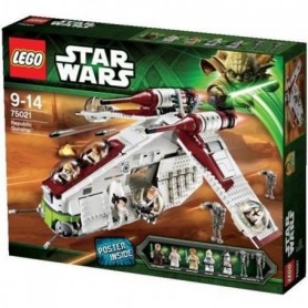 Lego Star Wars - 75021 - Jeu de Construction - Republic Gunship