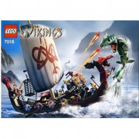 LEGO - 7018 - Le Bateau Des Vikings Contre Le Monstre Des Mers
