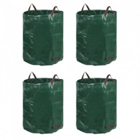 Lot de 3 sacs de déchets 300L en PP 150g/m² autoportants - Linxor