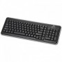 I-Rocks - 104-key ultra-flat black gloss keyboard