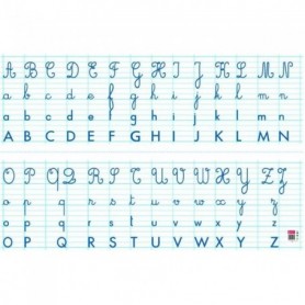 Jouets éducatifs - Tableau souple effaçable à sec - Alphabet - 80 x 120