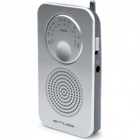 Radio lecteur CD USB portable Muse M-28 RDW Blanc - Radio - Achat