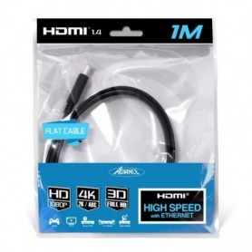 Câble Plat HDMI 1.4 ADVANCE avec Ethernet - 1 mètre