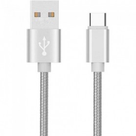 Cable Metal Tressé Type C pour Nintendo Switch Chargeur USB 1m Réversible