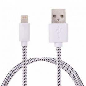 Cable Tressé pour IPHONE 6/6S + PLUS 1m Chargeur Connecteur Lighting USB