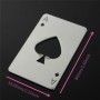 Bottle Cap Opener Poker Playing Card Ace of Spades barre d'outils Soda