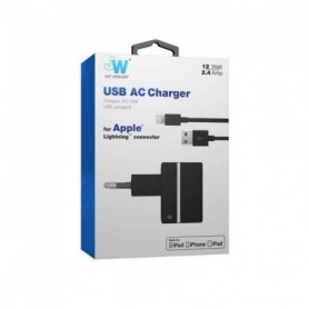 Chargeur secteur USB pour iPhone, iPad et appareils avec port Lightning