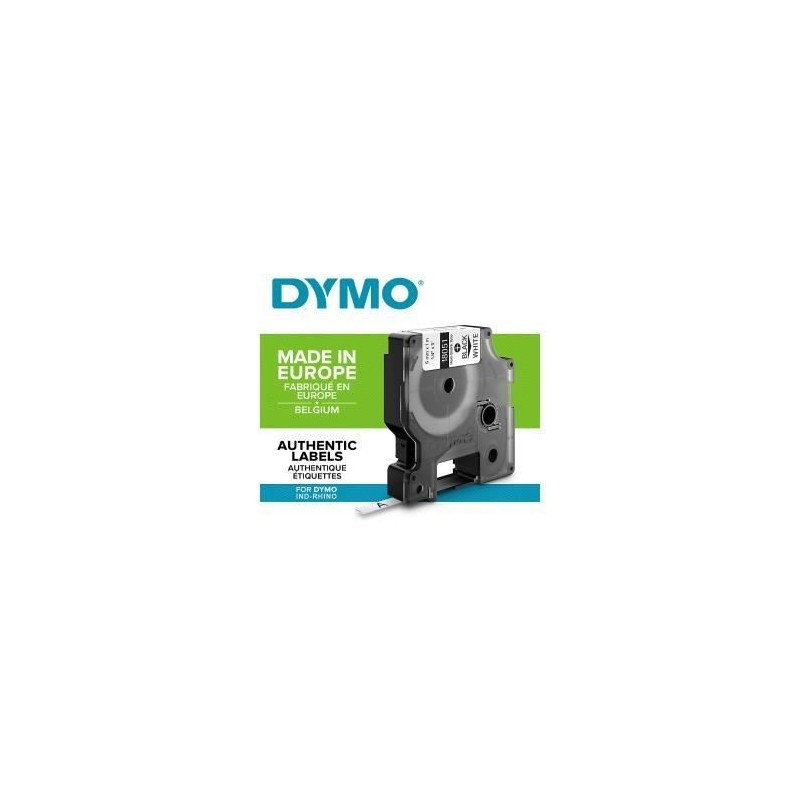 Ruban Laminé pour Etiqueteuses ID1-6 Dymo 18051 Blanc