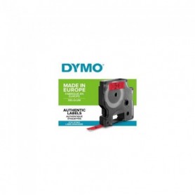 DYMO LabelManager cassette ruban D1 9mm x 7m Noir/Rouge (compatible avec )