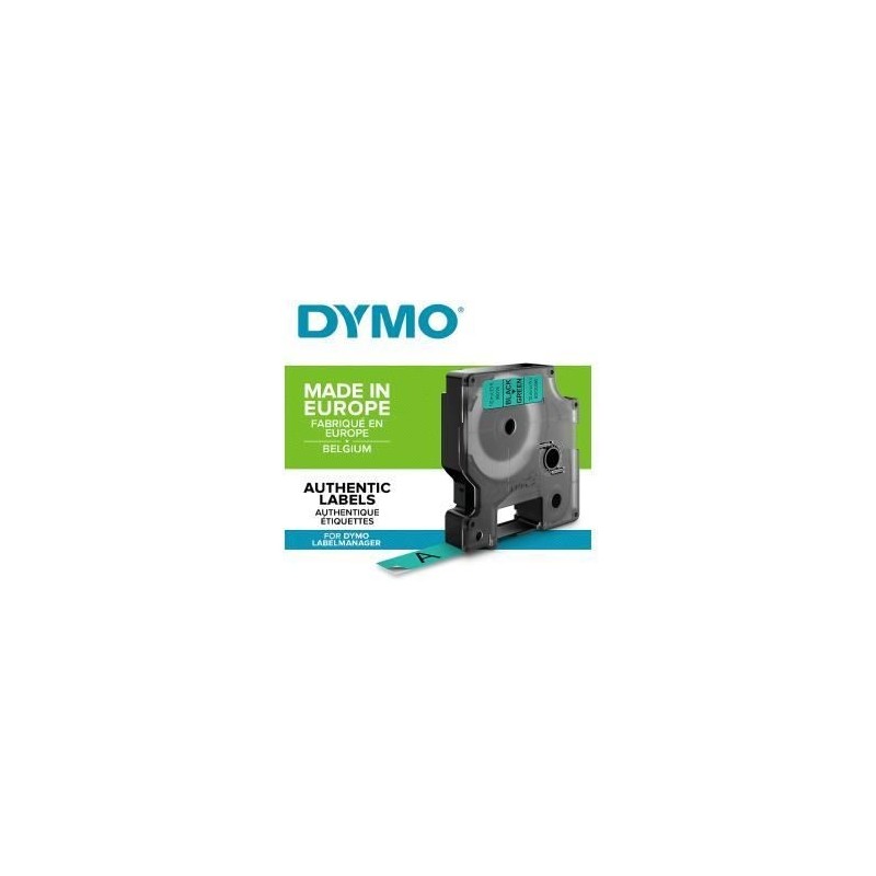 Ruban stratifié Dymo S0720590 Noir