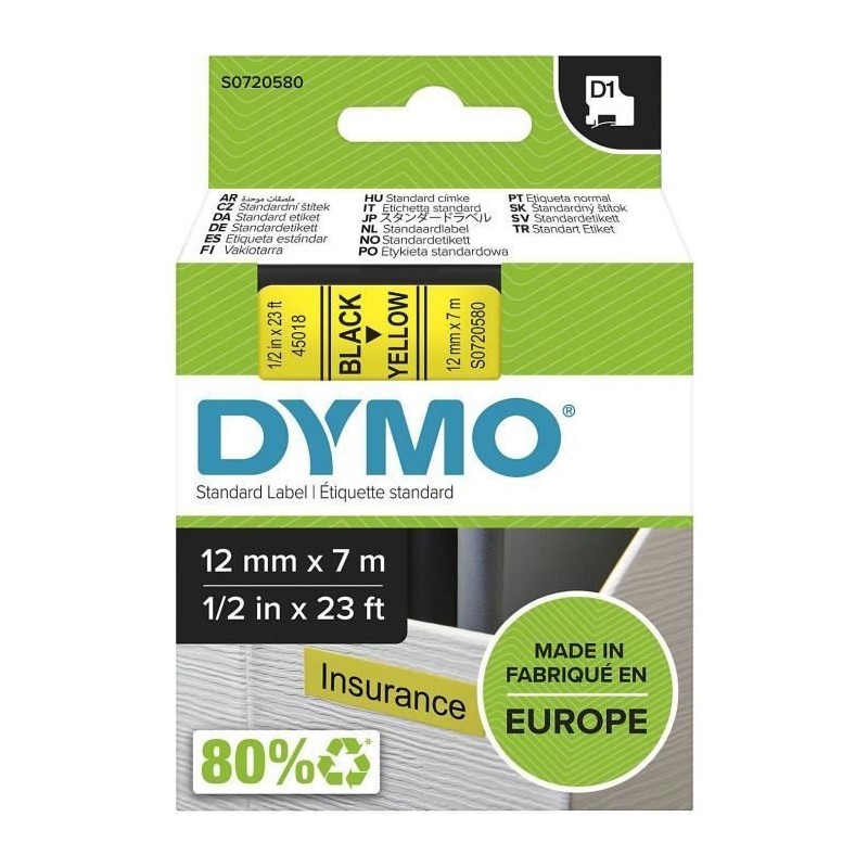 Image secondaire de Étiquettes adhésives Dymo S0720580