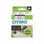 DYMO LabelManager cassette ruban D1 6mm x 7m Noir/Blanc (compatible avec )