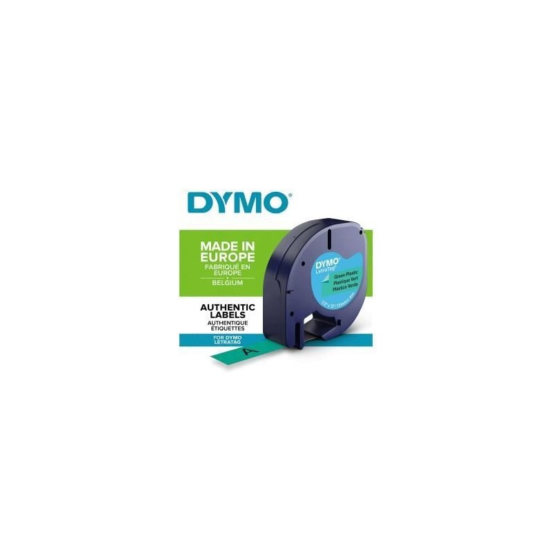 Ruban Matriciel Original Dymo S0721640 Noir/Vert